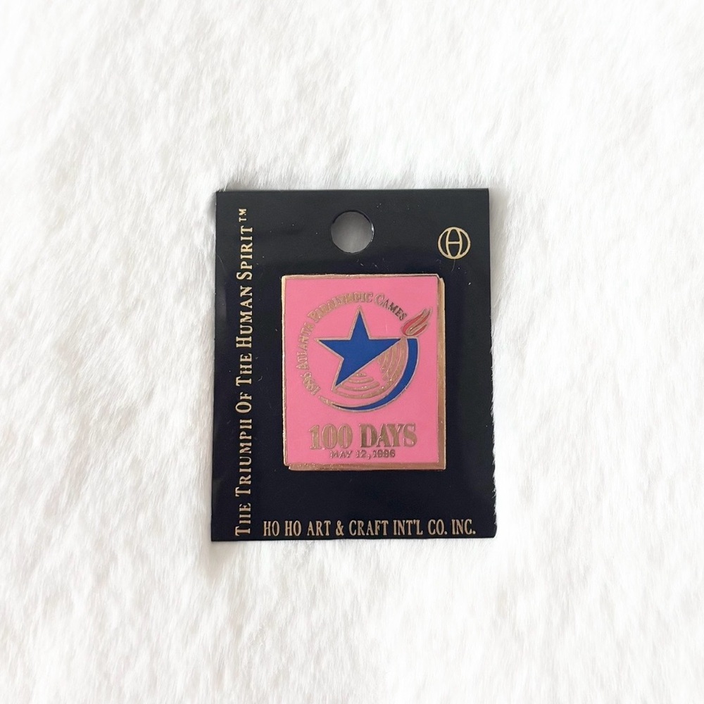 5/$15 🩷 MUST BUNDLE NWT Vintage Atlanta 1996 Paralympics Pin